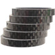 Hzb spacers 28.6 mm 1-1 8 inch oversized 5 mm carbon 5 stuks 6500031
