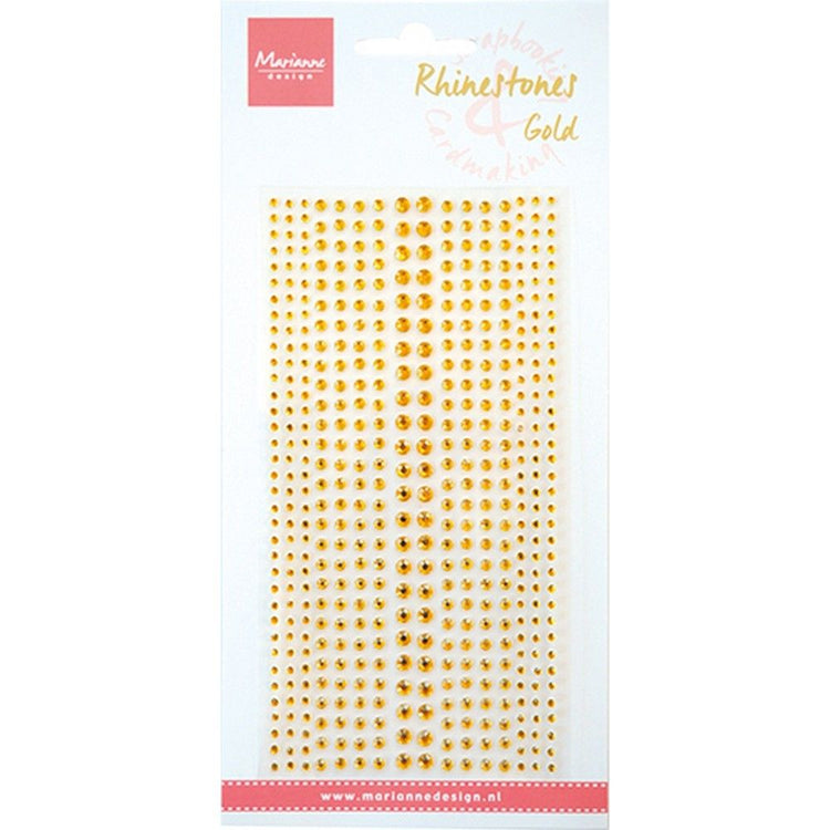 Marianne design • rhinestones goud