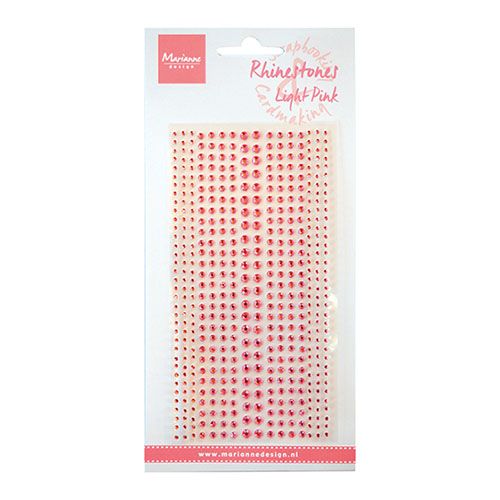 Marianne design • rhinestones lichtroze