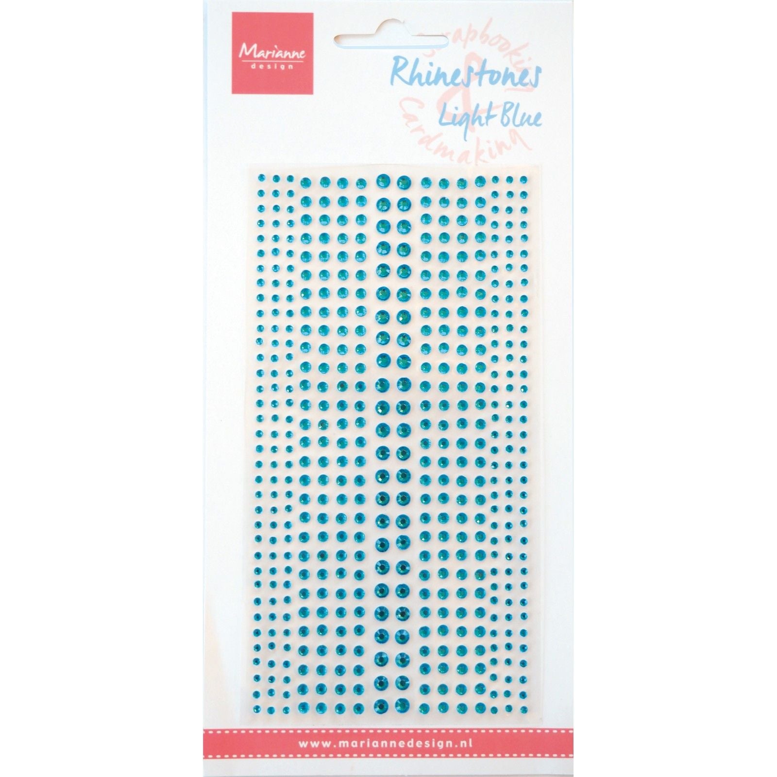 Marianne design • rhinestones lichtblauw