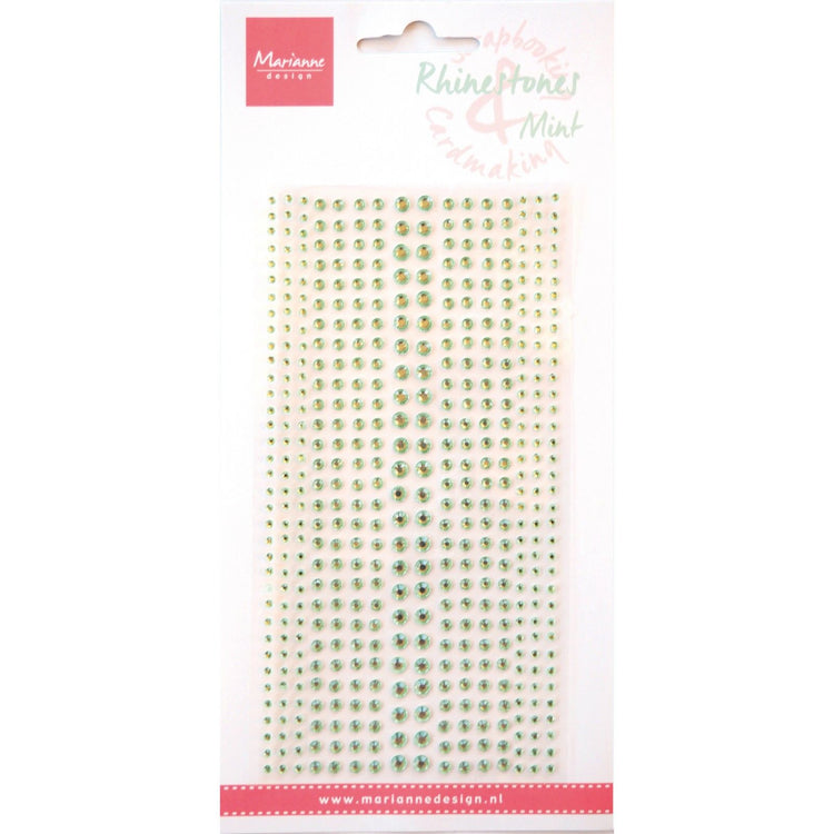 Marianne design • rhinestones mint