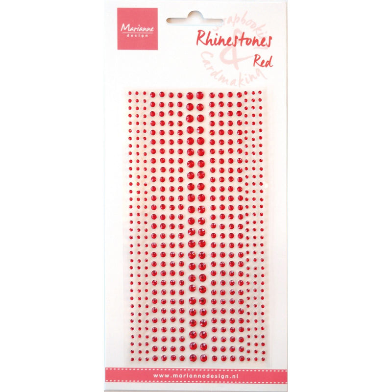 Marianne design • rhinestones rood