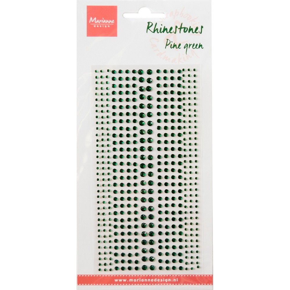 Marianne design • rhinestones phine green