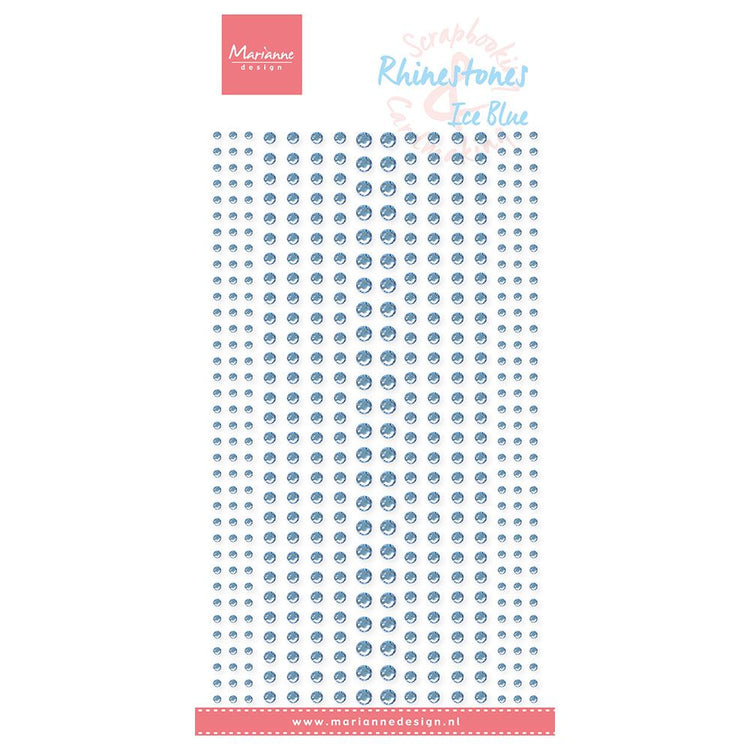 Marianne design • rhinestones ice blue