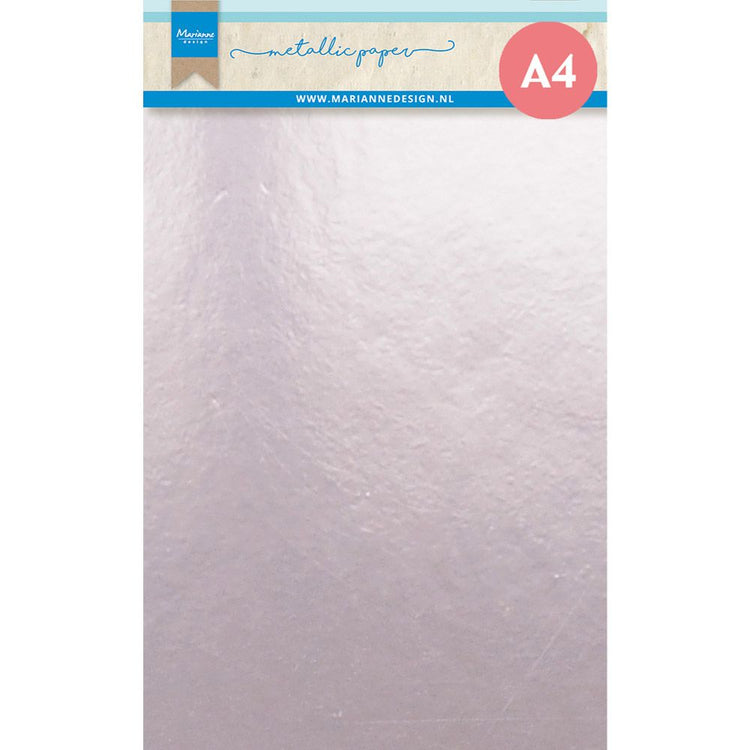 Marianne design • decorations metallic paper a4 light pink