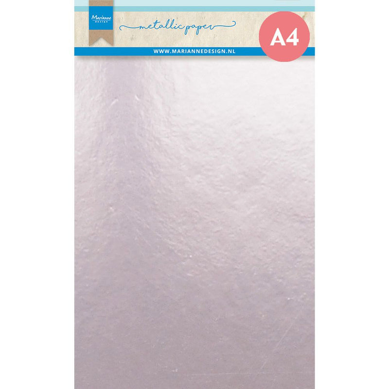 Marianne design • decorations metallic paper a4 light pink