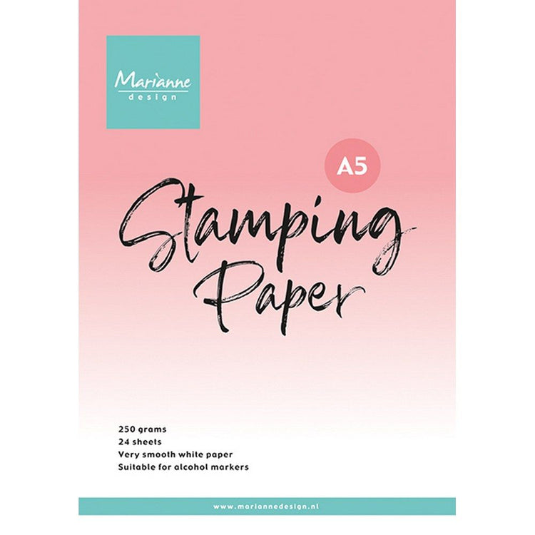 Marianne design • stamping paper a5