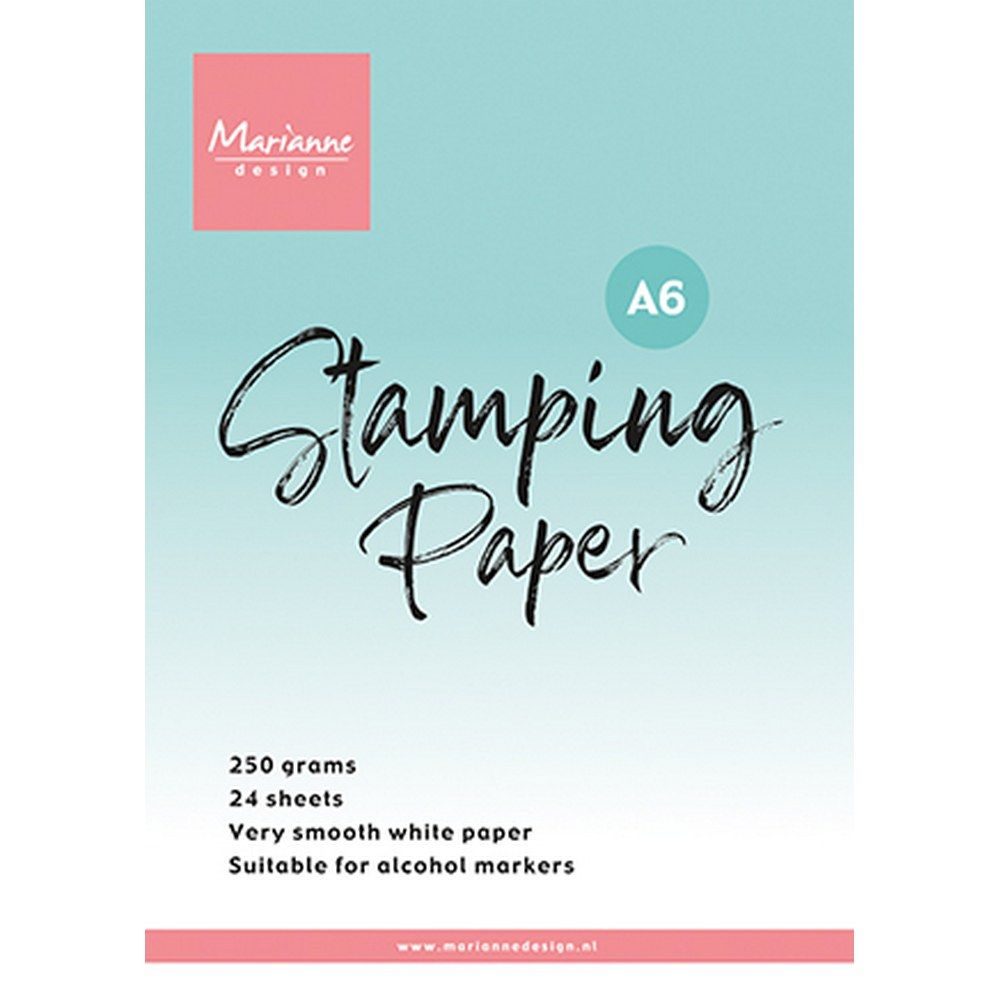 Marianne design • stamping paper a6