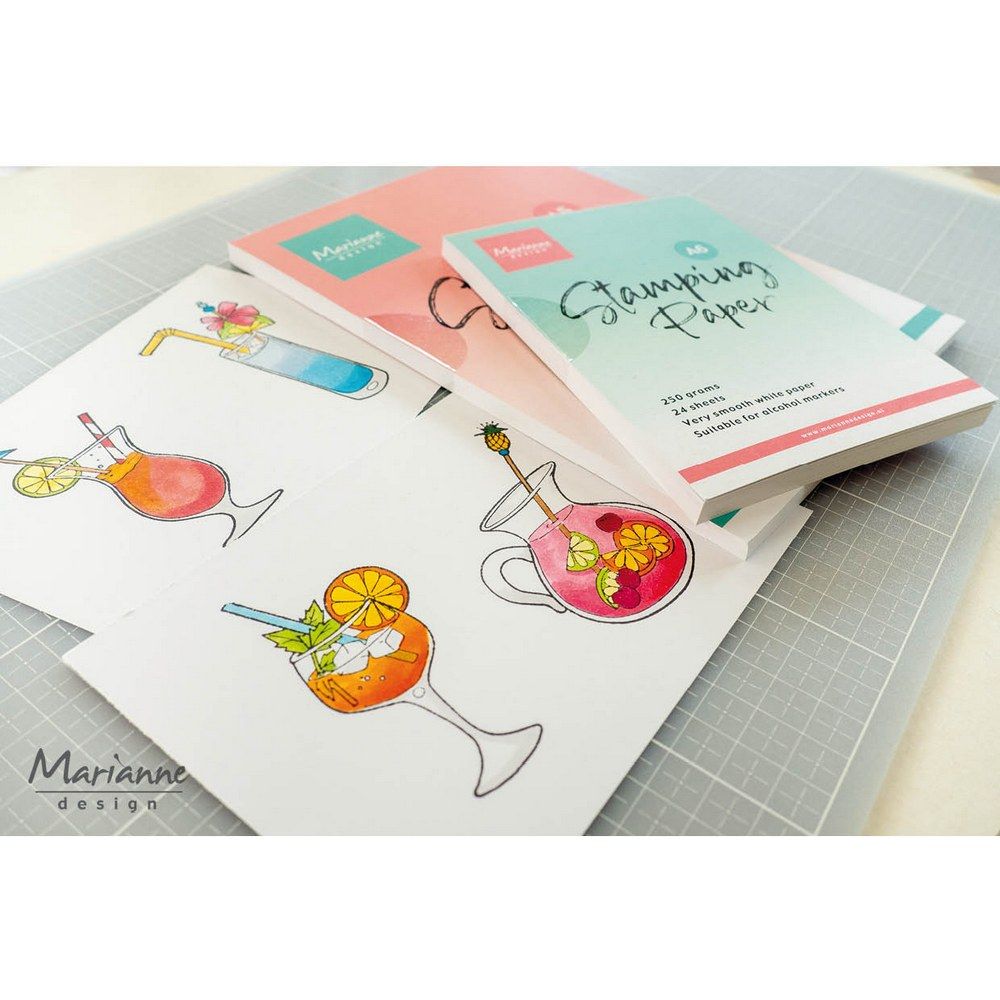 Marianne design • stamping paper a6
