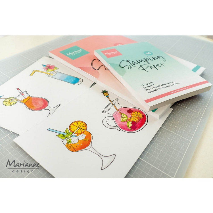 Marianne design • stamping paper a6