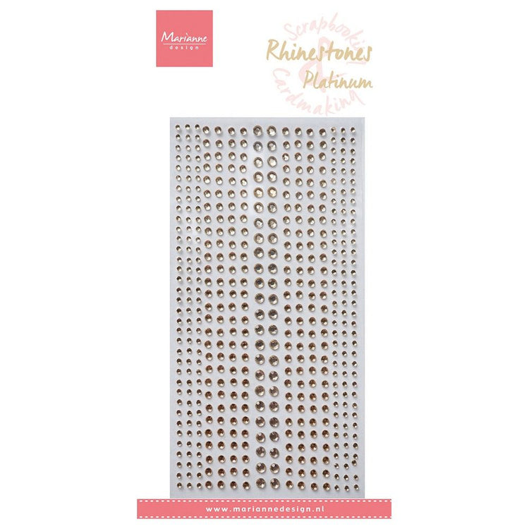 Marianne design • decoration rhinestones platinum