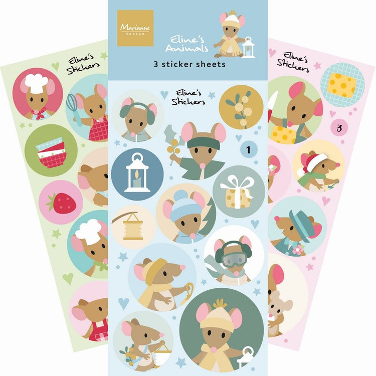 Marianne design • stickers eline's mice