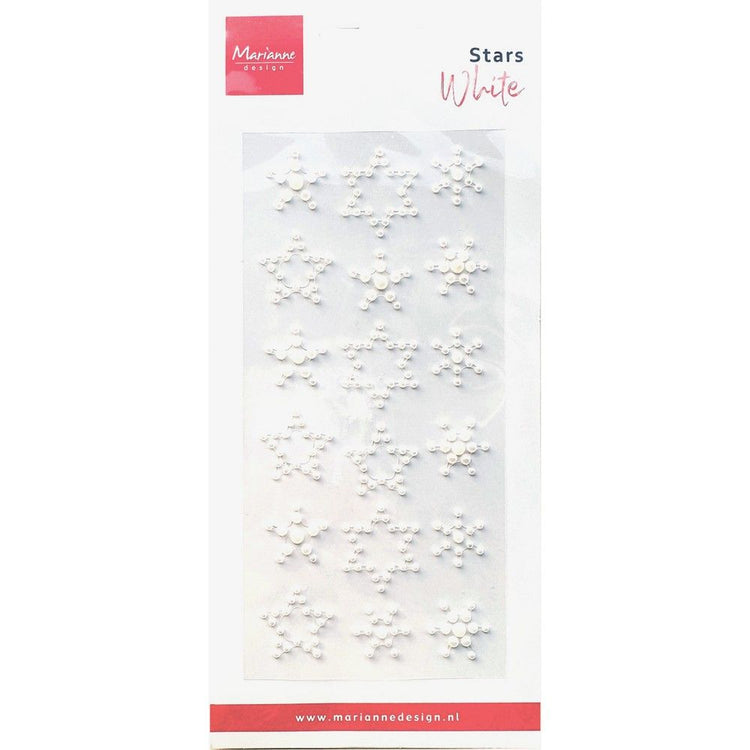 Marianne design • pearl stars white