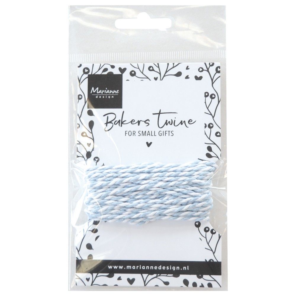 Marianne design • bakers twine light blue white