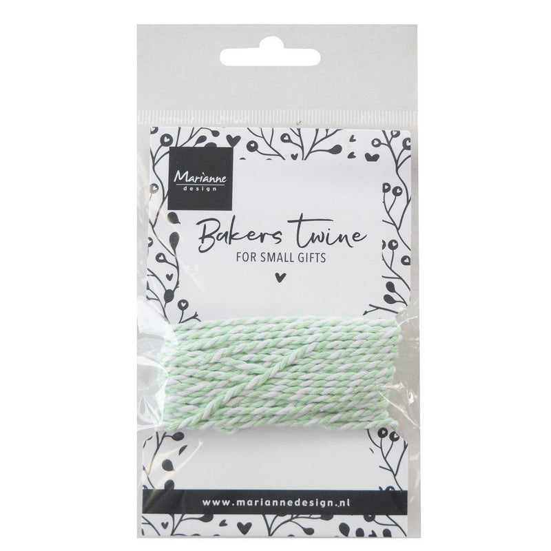 Marianne design • bakers twine mint white