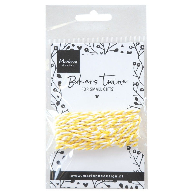 Marianne design • bakers twine yellow white