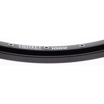 Rodi velg connect 622x19 36-gaats 14g frans ventiel - zwart disc