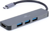 Enzo cablexpert usb-c 2-in-1 multi adapter usb-c dock 2-voudig - 9530502 - afbeelding 1