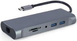 Enzo cablexpert usb-c 7-in-1 multi adapter usb-c dock 7-voudig - 9530507 - afbeelding 1
