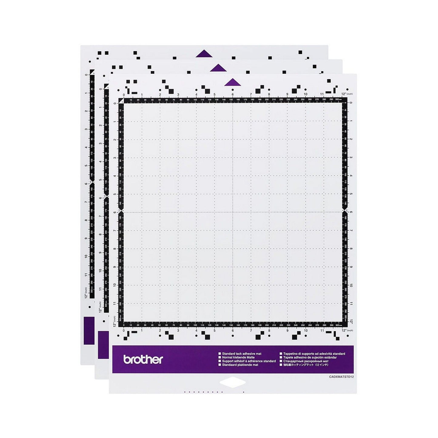 Brother • scanncut standard tack adhesive mat 3pcs