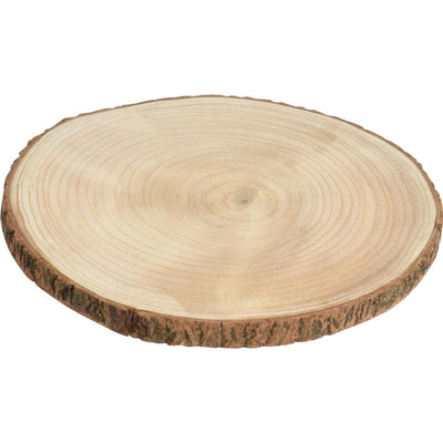 Home styling boomschijf met schors 30x2cm