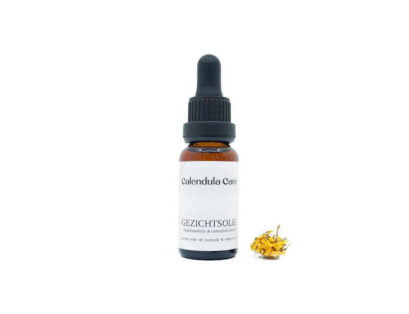 Calendula care gezichtsolie - normale en vette huid