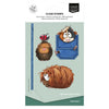 Vaessen creative • clear stamps guinea pigs 3 8st.