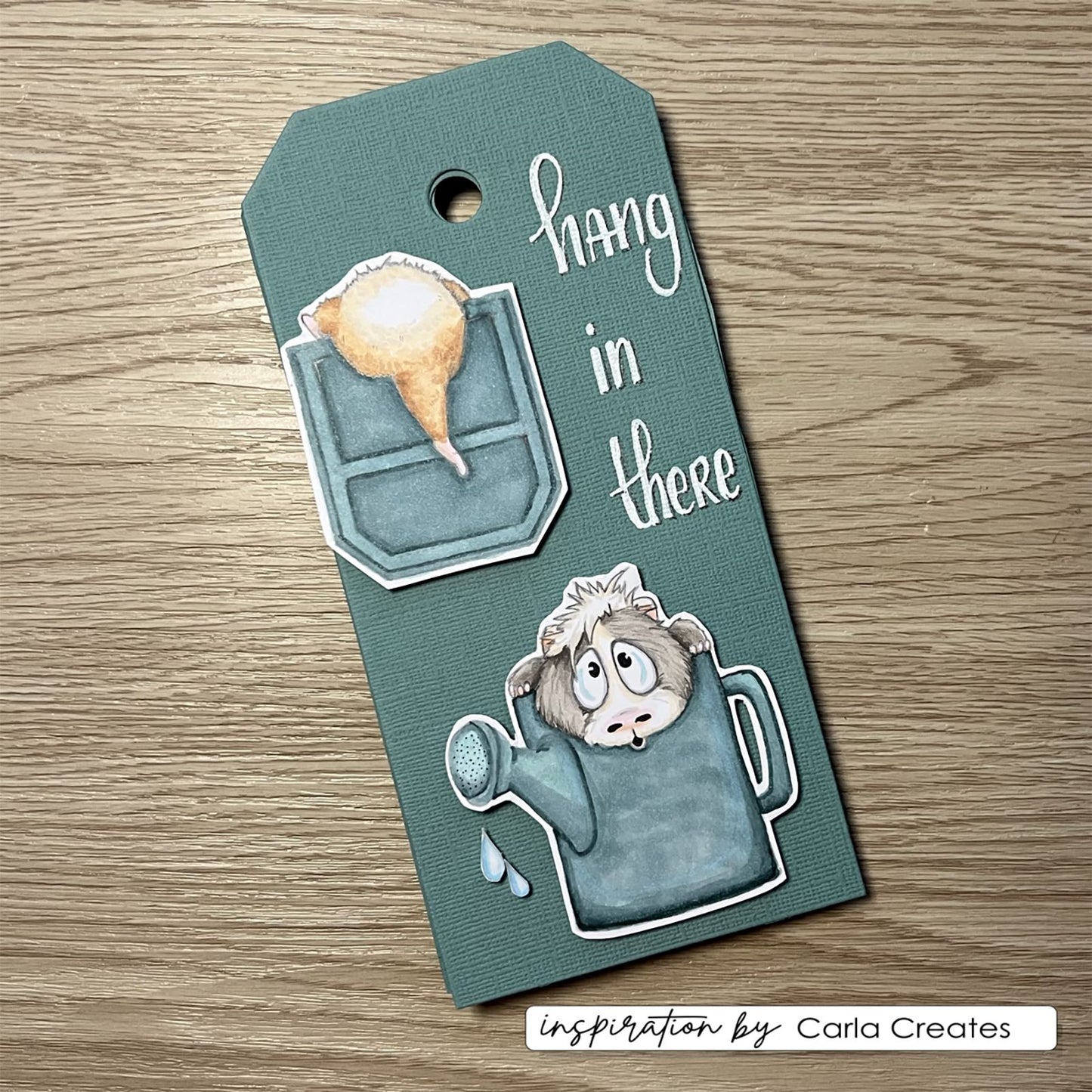 Vaessen creative • clear stamps guinea pigs 4 7st.