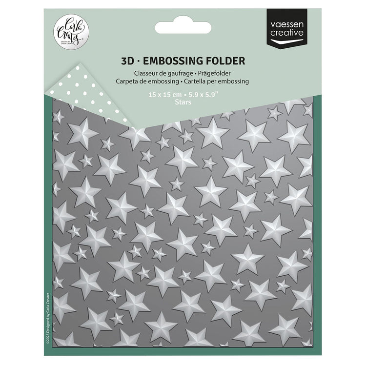 Vaessen creative • embossing folder sterren