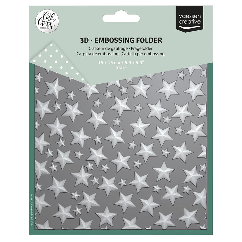 Vaessen creative • embossing folder sterren