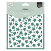 Vaessen creative • stencil sterren 15x15cm