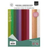 Vaessen creative • cardstock papier a4 kerst multipack 24x - afbeelding 2