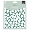 Vaessen creative • stencil random rounds 15x15cm