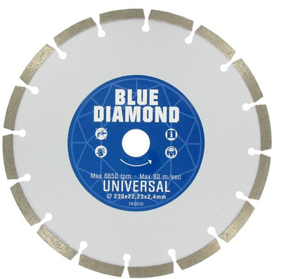 Carat blue diamond diamantdroogzaag ø115x22.23mm, type universeel. - cebd115310