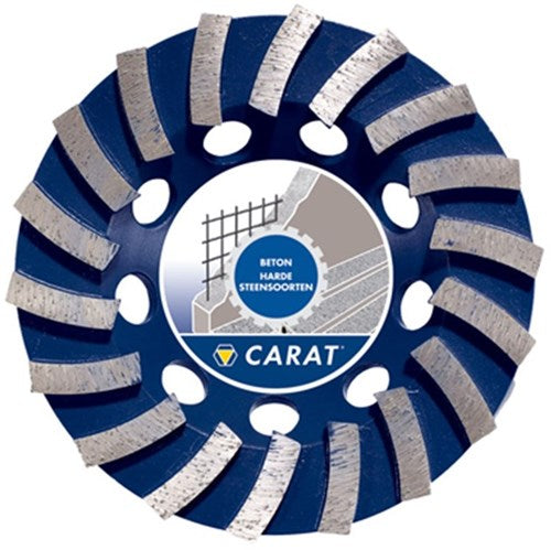 Carat slijpkop beton premium ø180x22.23mm type df - cudf180300