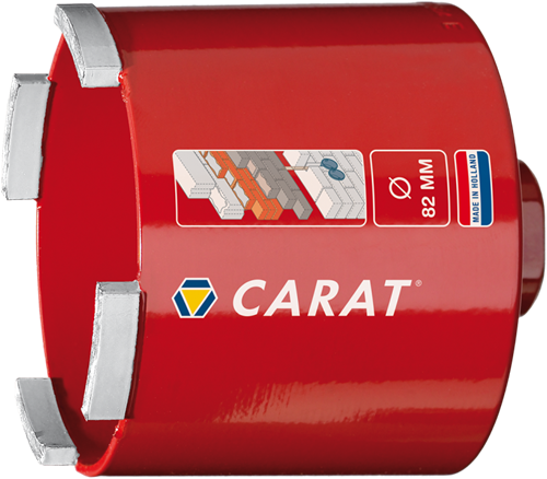 Carat dozenboor | dustec economy | voor droog gebruik | 68 x 60 x m16 - hts068604e