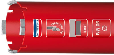 Carat dustec laser droogboor ø52x340xm16 - htl0523404 - htl0523404