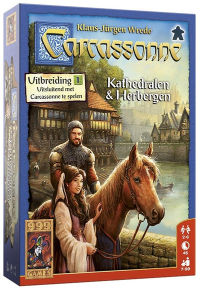 999Games Carcassonne Kathedralen Herbergen