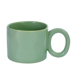 Cark mok matte mintgroen 380ml ø10x8cm - afbeelding 1