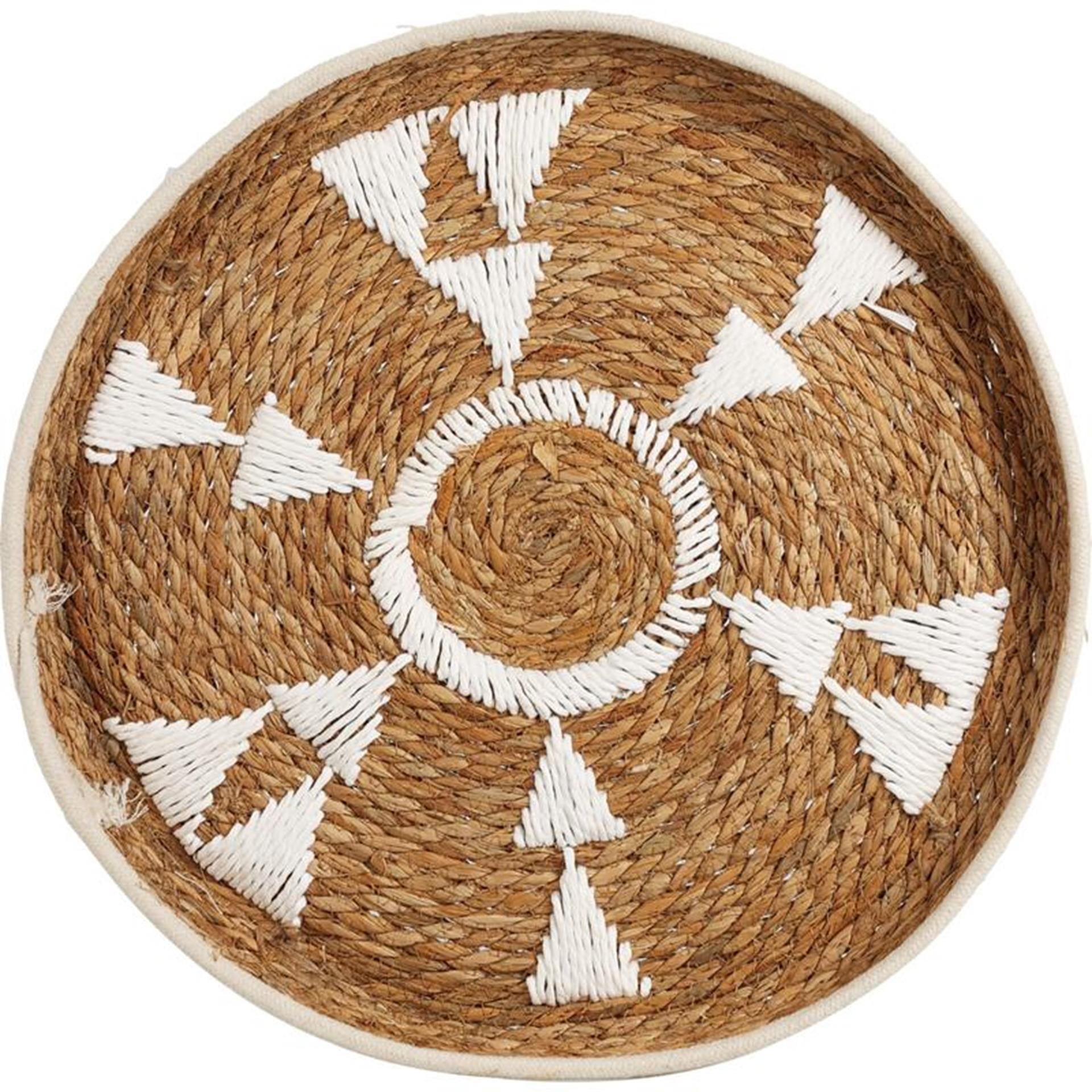 Home styling wand deco riet rotan ø42cm