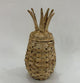 Cosydecor ananas mand riet 22x20x35cm