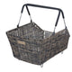 Basil fietsmand cento rattan look multi system 41 x 25 x 12 cm - bruin