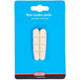 Elvedes velgremblokjes (1paar) Road 55mm wit shim.6837-CARD