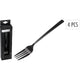 Excellent houseware gebaksvork rvs set a 4 stuks