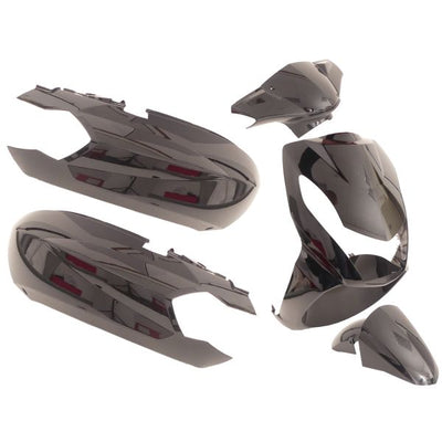 Edge plaatset peugeot kisbee 2t 4t 6-delig - zwart