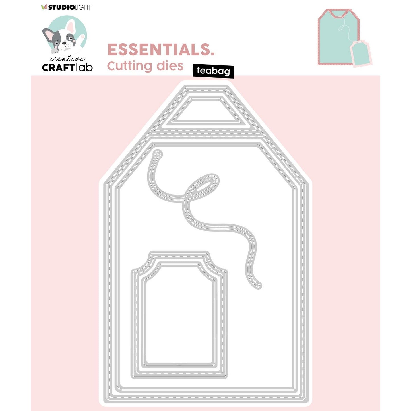 Creative craftlab • essentials snijmal teabag