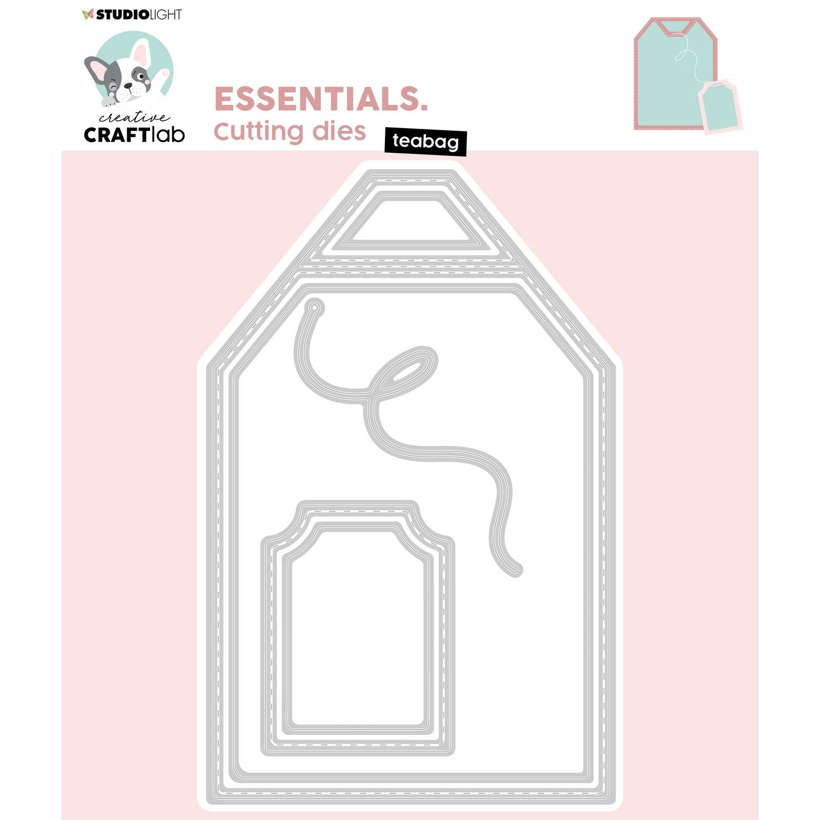 Creative craftlab • essentials snijmal teabag