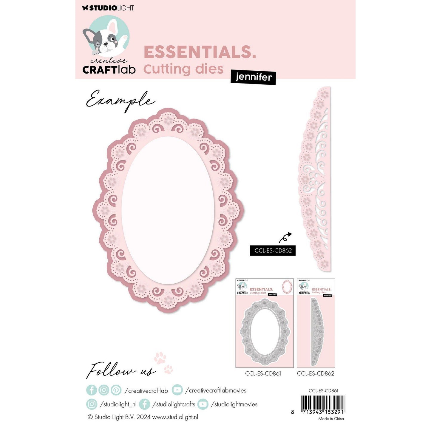 Creative craftlab • essentials cutting die jennifer 1