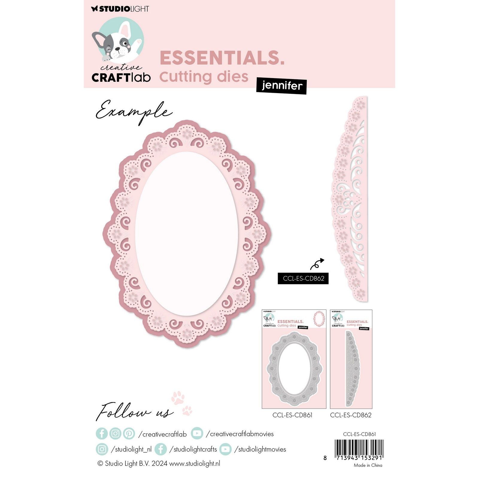 Creative craftlab • essentials cutting die jennifer 1