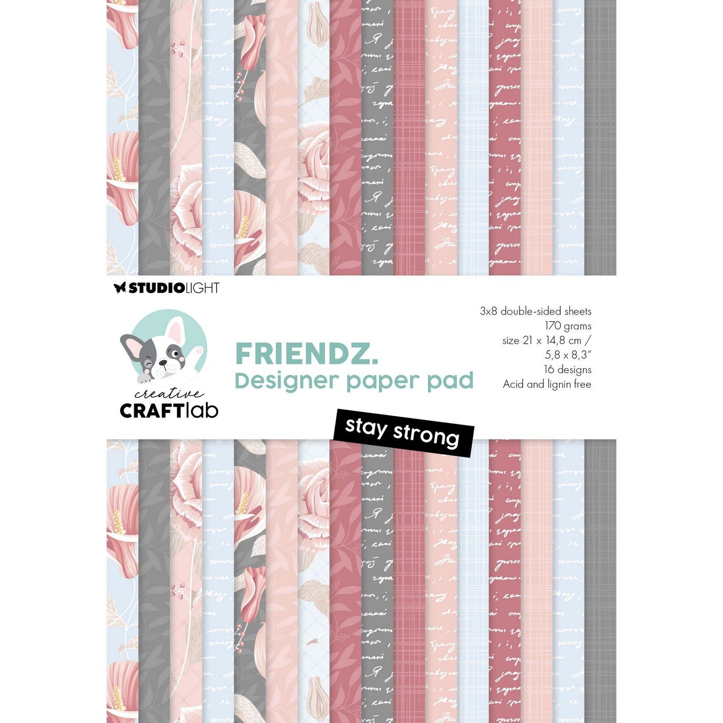 Creative craftlab • essentials design paper pad stay strong
